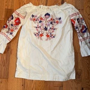 Free people embroidered dress